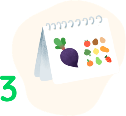 Calendario de frutas y verduras
