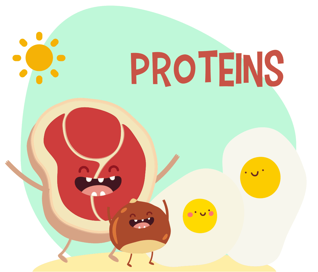 protein cartoon