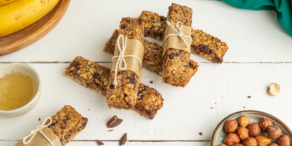 Cereal con chocolate en barritas