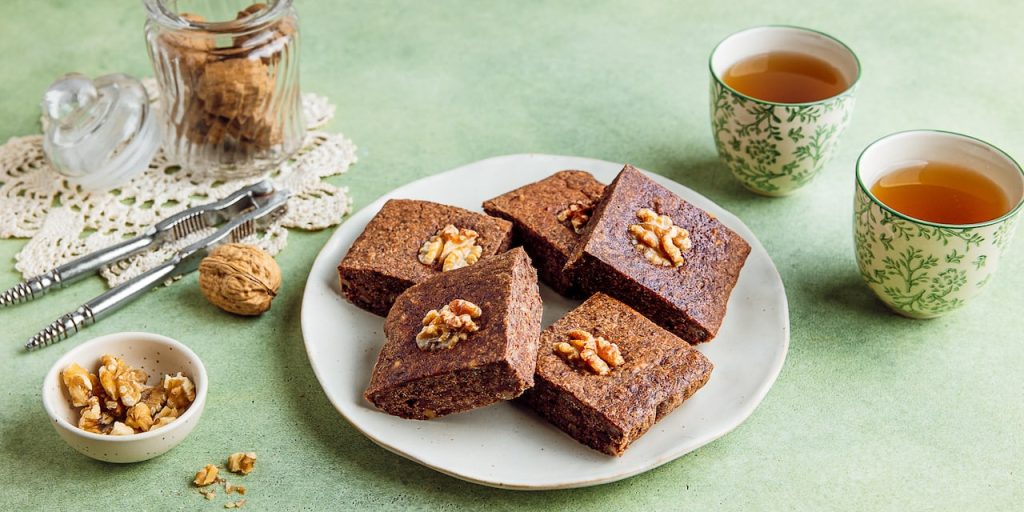 Brownie compote de pommes pour le tea time