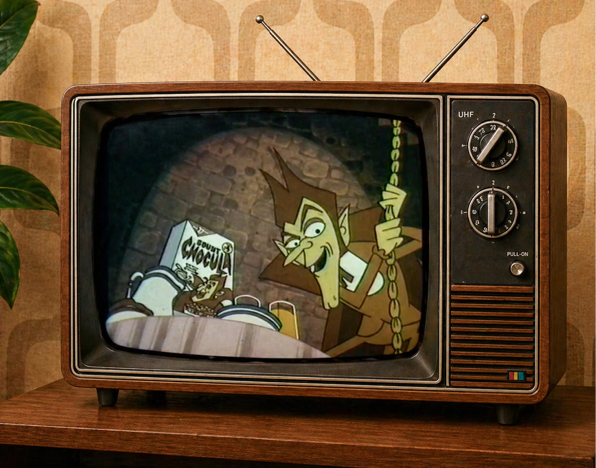 Publicité Count Chocula, 1979