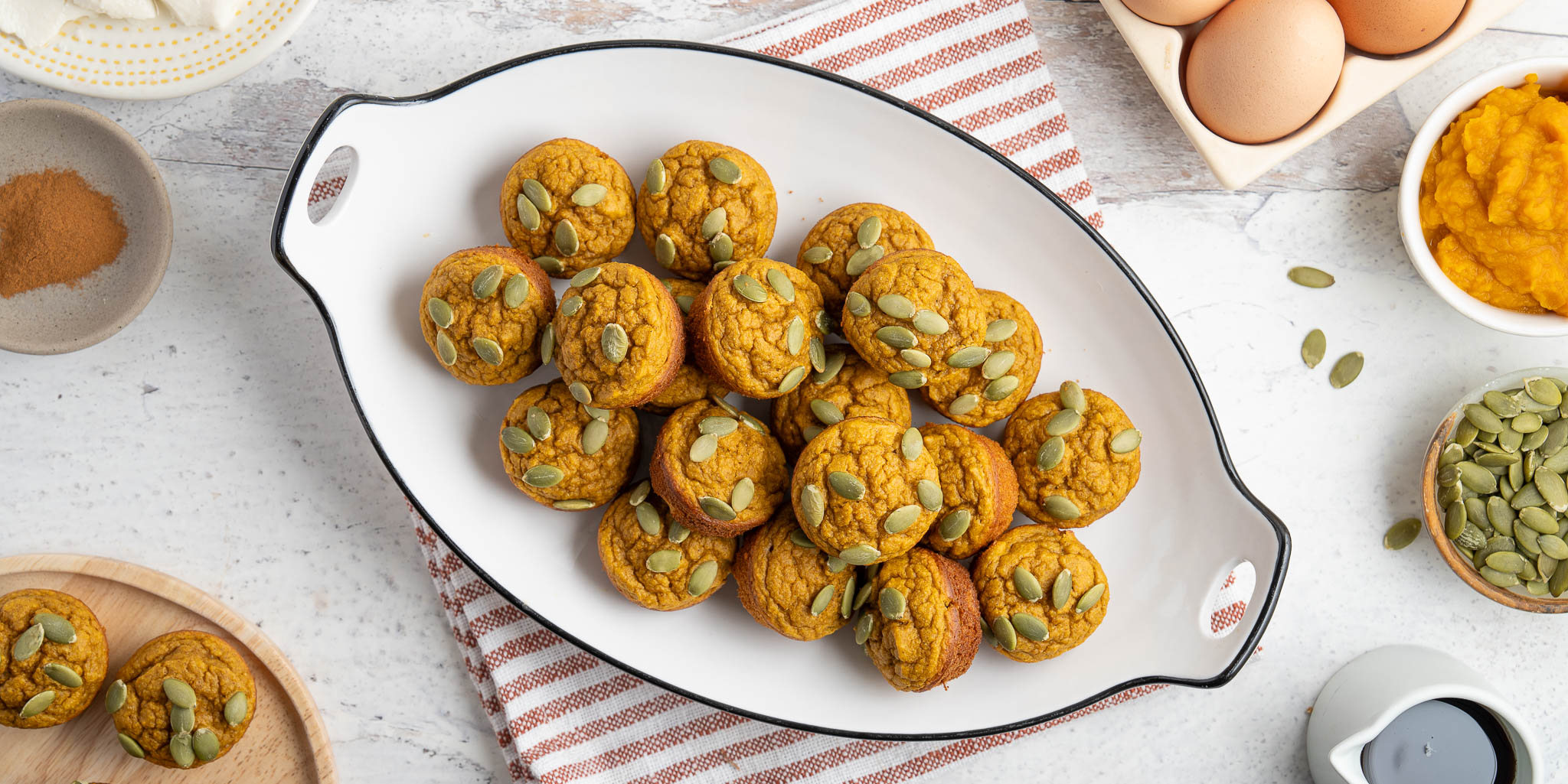 Cinnamon Pumpkin Blender Muffins