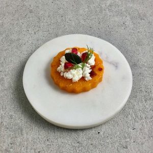 Recette Yuka - Toast De Butternut Rôtie, Feta & Grenade