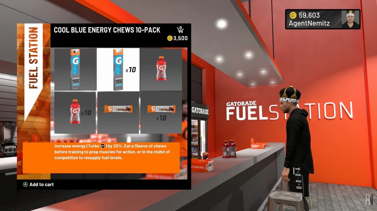 Gatorade NBA 2K