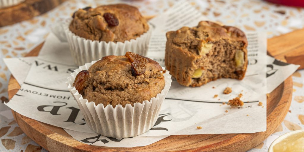 Muffins à la farine de coco - Nutri Bonheur