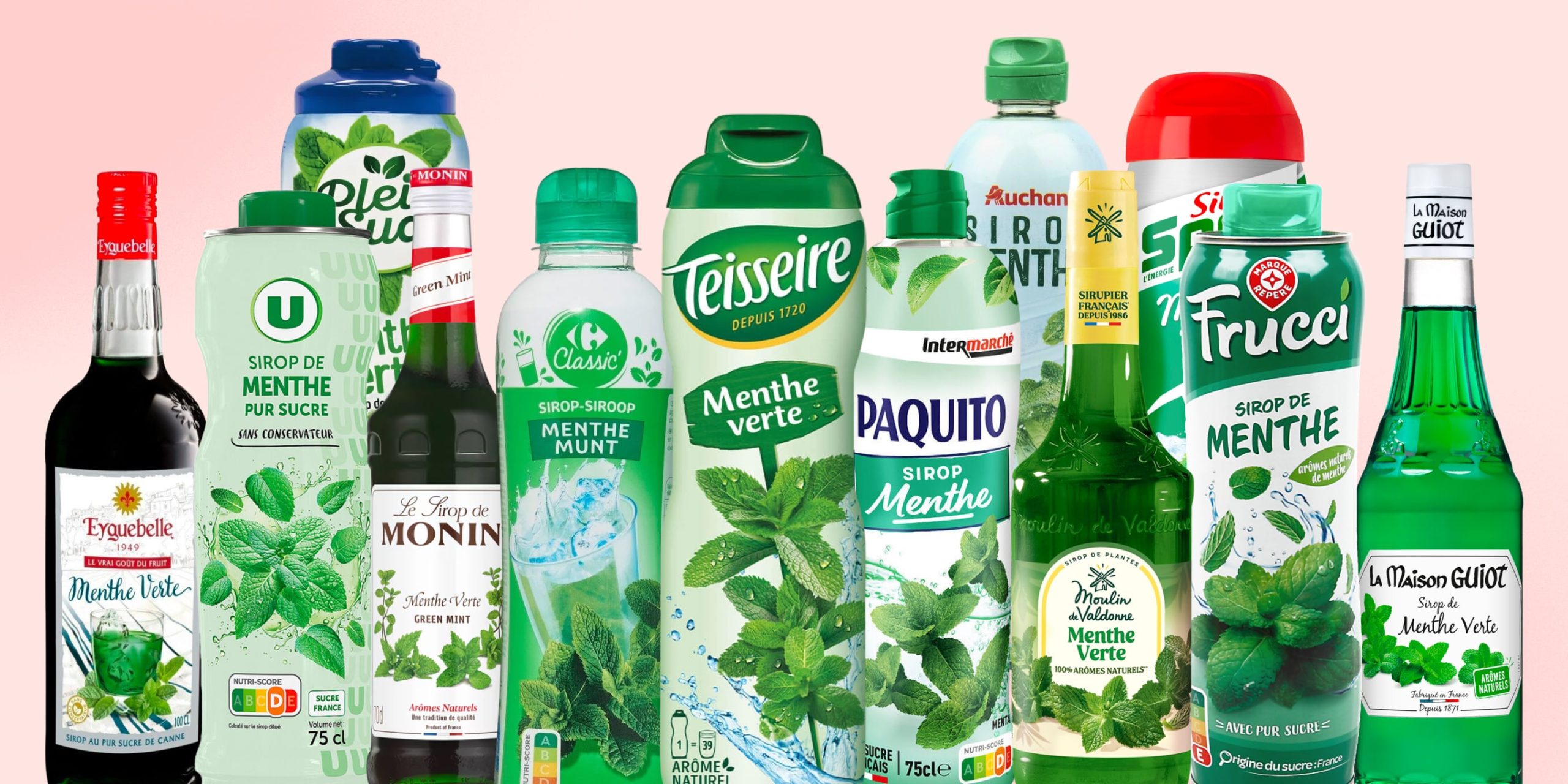 Sirops de menthe : ce colorant controversé qui les rend artificiellement verts