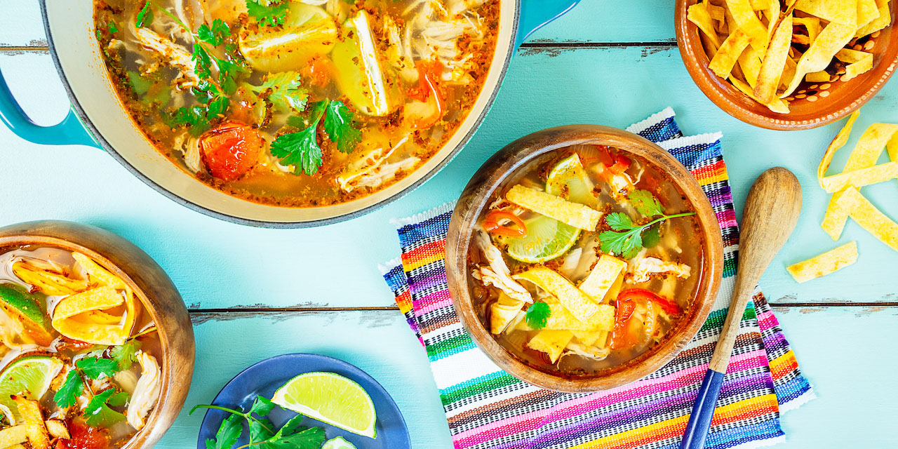Soupe du Yucatán : sopa de lima