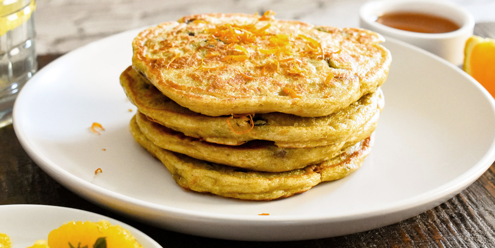 Cranberry Orange Pancakes
