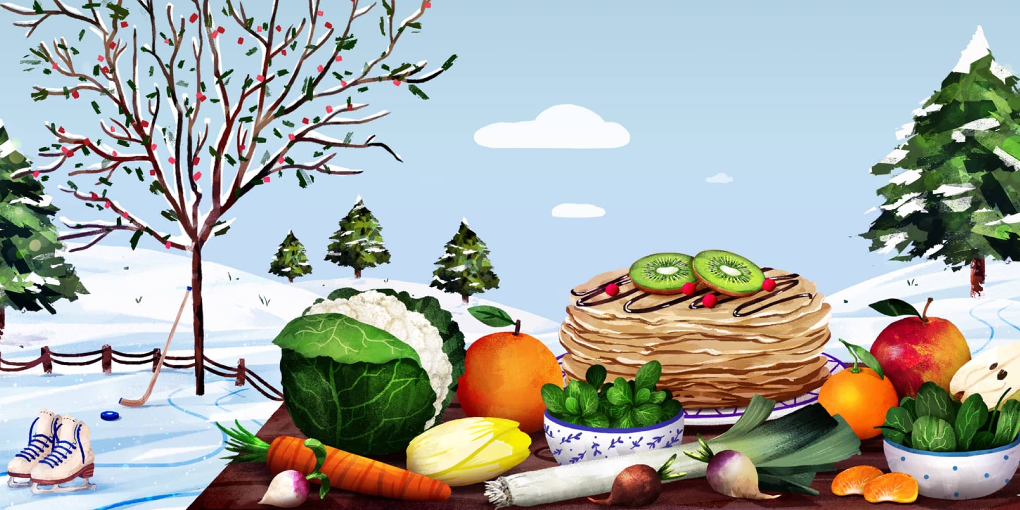 Les fruits et légumes à consommer en février - Conseils santé bien