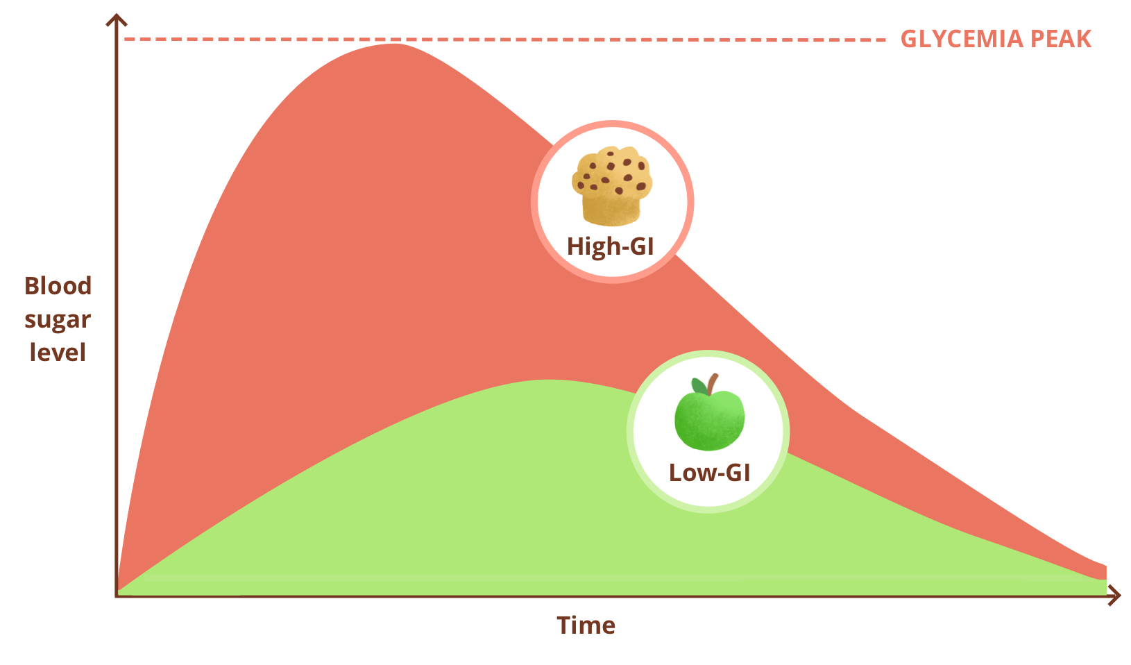 Carbohydrates and blood sugar levels