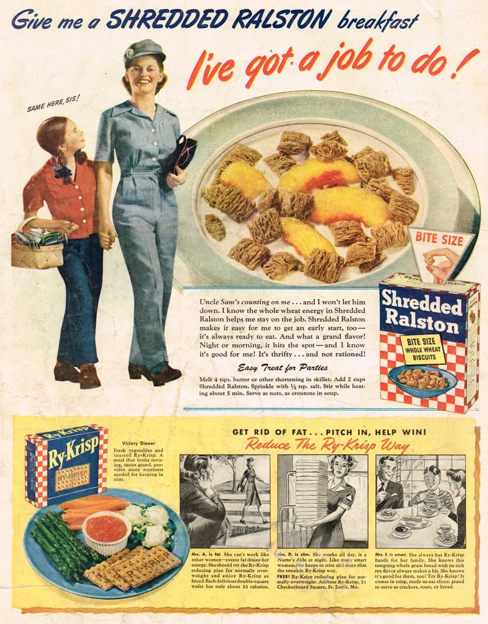Publicité Nestlé, 1940